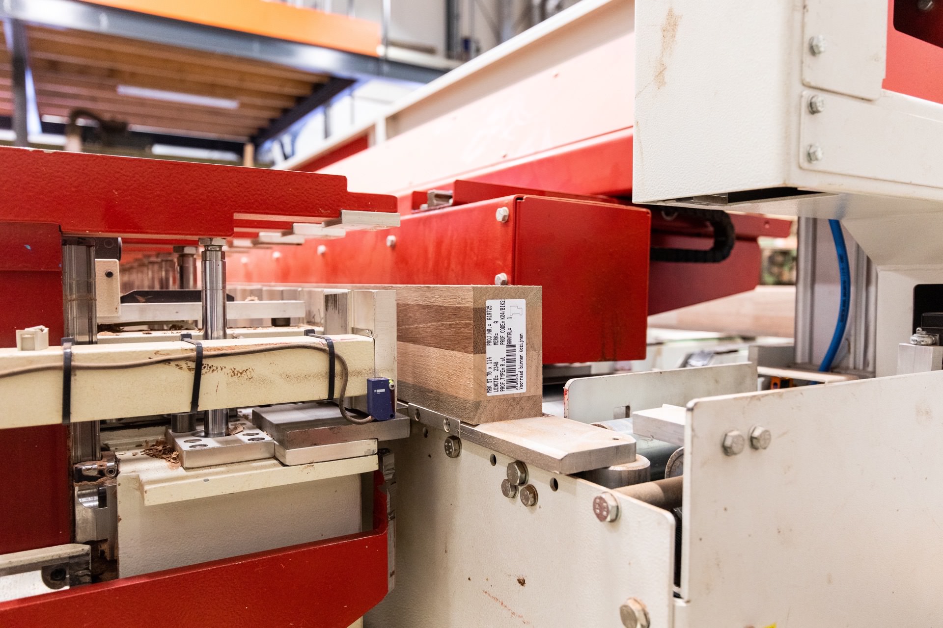 Van Schaik Kozijnen machines