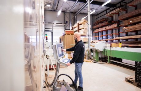 Van Schaik Kozijnen fabriekshal Van Schaik Kozijnen fabriekshal