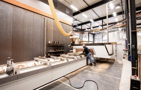Van Schaik Kozijnen fabriekshal Van Schaik Kozijnen fabriekshal